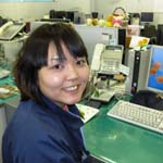 設計開発部設計開発課 松野真弓 ポートレート
